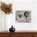 Picture of Sketched Airballoons _GroupedProduct_Rectangle_Landscape_Canvas_Framed_