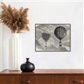 Picture of Sketched Airballoons _GroupedProduct_Rectangle_Landscape_Canvas_Framed_