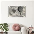 Picture of Sketched Airballoons _GroupedProduct_Rectangle_Landscape_Canvas_Framed_