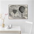 Picture of Sketched Airballoons _GroupedProduct_Rectangle_Landscape_Canvas_Framed_