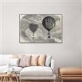 Picture of Sketched Airballoons _GroupedProduct_Rectangle_Landscape_Canvas_Framed_