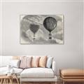Picture of Sketched Airballoons _GroupedProduct_Rectangle_Landscape_Canvas_Framed_