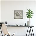 Picture of Sketched Clouds _GroupedProduct_Square_Canvas_Framed_