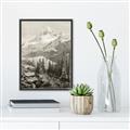 Picture of Mountain Peaks _GroupedProduct_Rectangle_Portrait_Canvas_Framed_