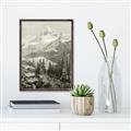 Picture of Mountain Peaks _GroupedProduct_Rectangle_Portrait_Canvas_Framed_
