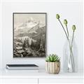 Picture of Mountain Peaks _GroupedProduct_Rectangle_Portrait_Canvas_Framed_