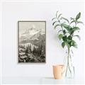 Picture of Mountain Peaks _GroupedProduct_Rectangle_Portrait_Canvas_Framed_