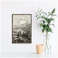 Picture of Mountain Peaks _GroupedProduct_Rectangle_Portrait_Canvas_Framed_