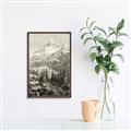 Picture of Mountain Peaks _GroupedProduct_Rectangle_Portrait_Canvas_Framed_
