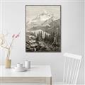 Picture of Mountain Peaks _GroupedProduct_Rectangle_Portrait_Canvas_Framed_