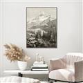 Picture of Mountain Peaks _GroupedProduct_Rectangle_Portrait_Canvas_Framed_