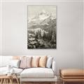 Picture of Mountain Peaks _GroupedProduct_Rectangle_Portrait_Canvas_Framed_