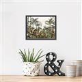 Picture of Jungle Flowers  _GroupedProduct_Rectangle_Landscape_Canvas_Framed_