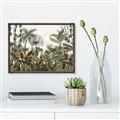 Picture of Jungle Flowers  _GroupedProduct_Rectangle_Landscape_Canvas_Framed_