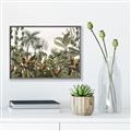 Picture of Jungle Flowers  _GroupedProduct_Rectangle_Landscape_Canvas_Framed_