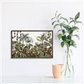Picture of Jungle Flowers  _GroupedProduct_Rectangle_Landscape_Canvas_Framed_