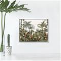 Picture of Jungle Flowers  _GroupedProduct_Rectangle_Landscape_Canvas_Framed_