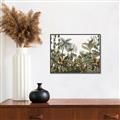 Picture of Jungle Flowers  _GroupedProduct_Rectangle_Landscape_Canvas_Framed_