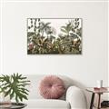 Picture of Jungle Flowers  _GroupedProduct_Rectangle_Landscape_Canvas_Framed_