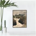 Picture of River Runs  _GroupedProduct_Rectangle_Portrait_Canvas_Framed_