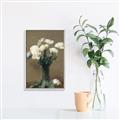 Picture of petals white _GroupedProduct_Rectangle_Portrait_Canvas_Framed_