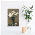 Picture of petals white _GroupedProduct_Rectangle_Portrait_Canvas_Framed_