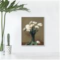 Picture of petals white _GroupedProduct_Rectangle_Portrait_Canvas_Framed_
