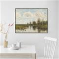 Picture of Green Creek _GroupedProduct_Rectangle_Landscape_Canvas_Framed_