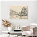Picture of Sketched Creek _GroupedProduct_Rectangle_Landscape_Unframed_Print_Only_