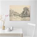 Picture of Sketched Creek _GroupedProduct_Rectangle_Landscape_Unframed_Print_Only_