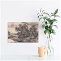 Picture of Sketched River _GroupedProduct_Rectangle_Landscape_Unframed_Print_Only_