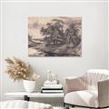 Picture of Sketched River _GroupedProduct_Rectangle_Landscape_Unframed_Print_Only_