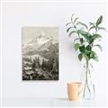 Picture of Mountain Peaks _GroupedProduct_Rectangle_Portrait_Unframed_Print_Only_