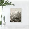 Picture of Mountain Peaks _GroupedProduct_Rectangle_Portrait_Unframed_Print_Only_