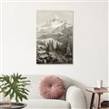 Picture of Mountain Peaks _GroupedProduct_Rectangle_Portrait_Unframed_Print_Only_
