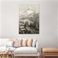 Picture of Mountain Peaks _GroupedProduct_Rectangle_Portrait_Unframed_Print_Only_