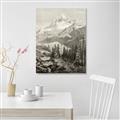 Picture of Mountain Peaks _GroupedProduct_Rectangle_Portrait_Unframed_Print_Only_