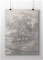 Picture of Sketched River _GroupedProduct_Rectangle_Landscape_Unframed_Print_Only_