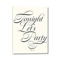 Picture of Tonight Let's Party _GroupedProduct_Rectangle_Portrait_Canvas_