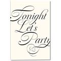 Picture of Tonight Let's Party _GroupedProduct_Rectangle_Portrait_Canvas_