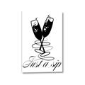 Picture of Just a Sip _GroupedProduct_Rectangle_Portrait_Canvas_