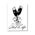 Picture of Just a Sip _GroupedProduct_Rectangle_Portrait_Canvas_