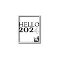 Picture of Hello 2024 _GroupedProduct_Rectangle_Portrait_Canvas_Framed_