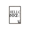 Picture of Hello 2024 _GroupedProduct_Rectangle_Portrait_Canvas_Framed_