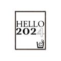Picture of Hello 2024 _GroupedProduct_Rectangle_Portrait_Canvas_Framed_