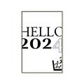 Picture of Hello 2024 _GroupedProduct_Rectangle_Portrait_Canvas_Framed_