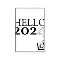 Picture of Hello 2024 _GroupedProduct_Rectangle_Portrait_Canvas_Framed_