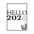 Picture of Hello 2024 _GroupedProduct_Rectangle_Portrait_Canvas_Framed_