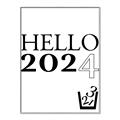 Picture of Hello 2024 _GroupedProduct_Rectangle_Portrait_Canvas_Framed_