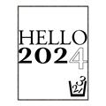 Picture of Hello 2024 _GroupedProduct_Rectangle_Portrait_Canvas_Framed_